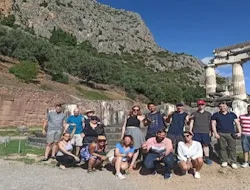 Delphi: VR Tour + Transport from Athens (Without Entry)